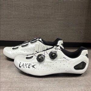 Men's Lake CX332 Cycling Shoes (White) - US Size 9.75